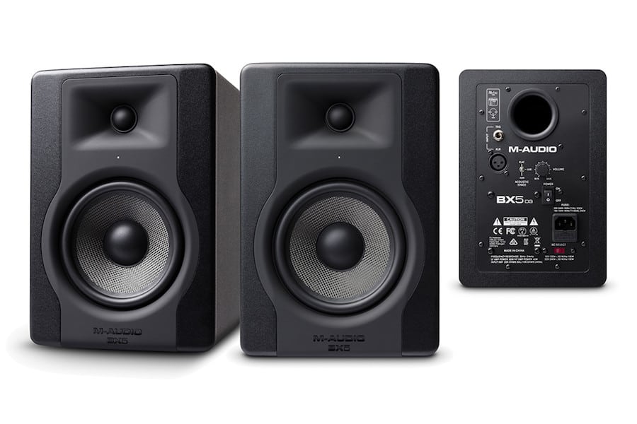 M-Audio BX5-D3 studio monitors