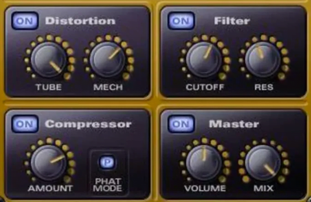 One knob vst