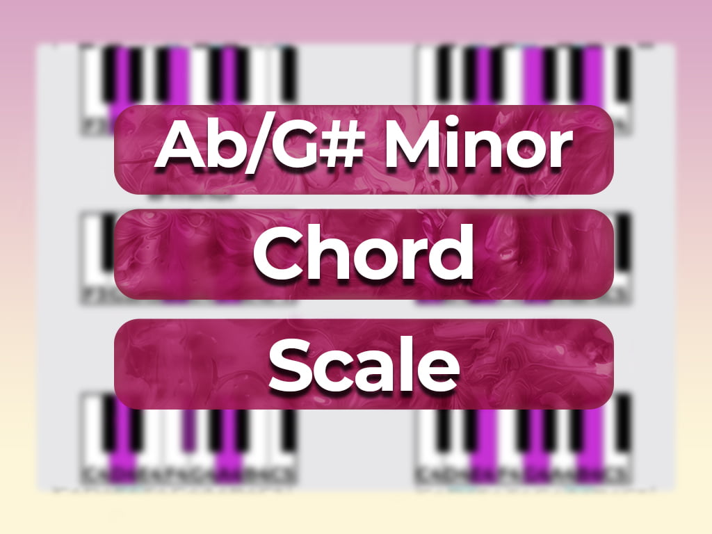 Ab Minor Chord Scale G Minor Chord Scale Chords In The Key Of A Flat Minor